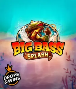 Dive into the thrilling world of Big Bass Splash slot by Pragmatic Play, showcasing a dynamic fish leaping out of water. This graphic depicts the essence of angling with vivid text and exciting visuals. Ideal for fishing enthusiasts, promising a thrilling experience. 