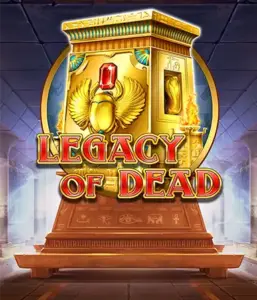 Experience the Legacy of Dead game by Play'n GO with free spins and expanding symbols, beginning with bets from $0.10.