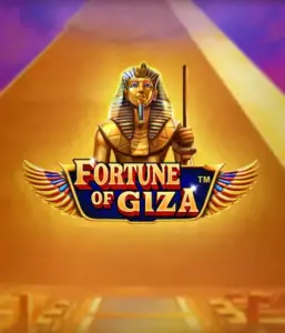 Uncover the ancient world of Fortune of Giza slot by Pragmatic Play, highlighting a stunning depiction of a Pharaoh amid the iconic pyramid backdrop. This image portrays the splendor of Egyptian culture, perfect for history buffs, providing a thrilling gaming experience.